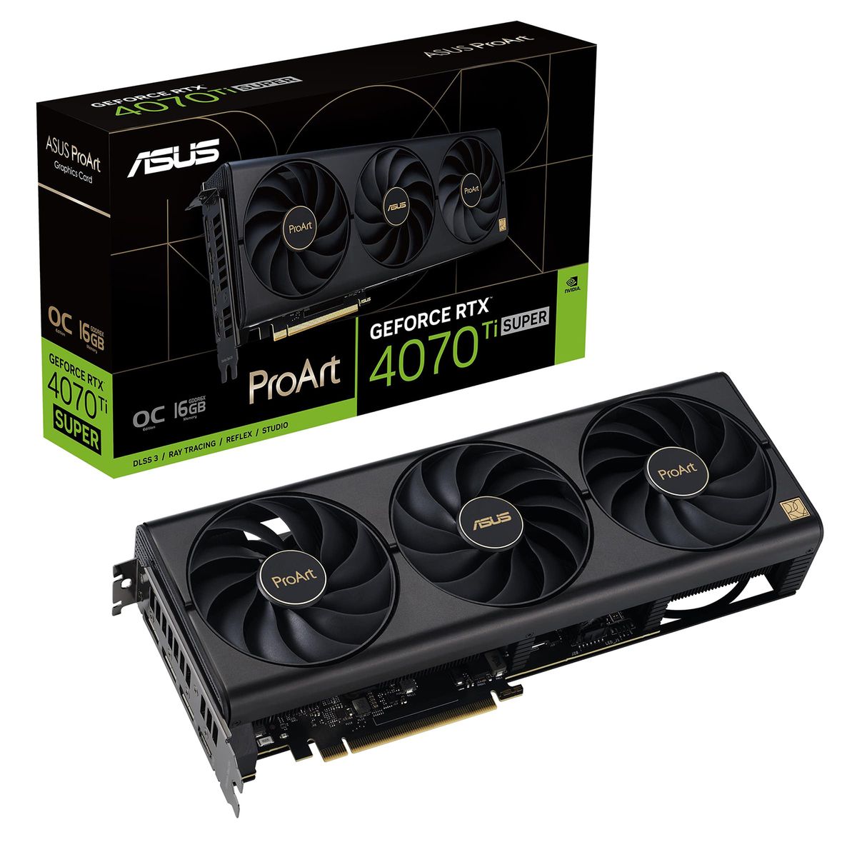 ASUS, 전문가용 「ProArt RTX 4070 Ti SUPER」 등 5종 제품 발매