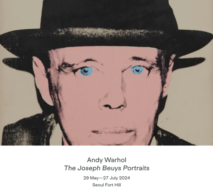 앤디 워홀과 요셉 보이스의 역사적 만남, '빛나는 그림자: 요셉 보이스의 초상'