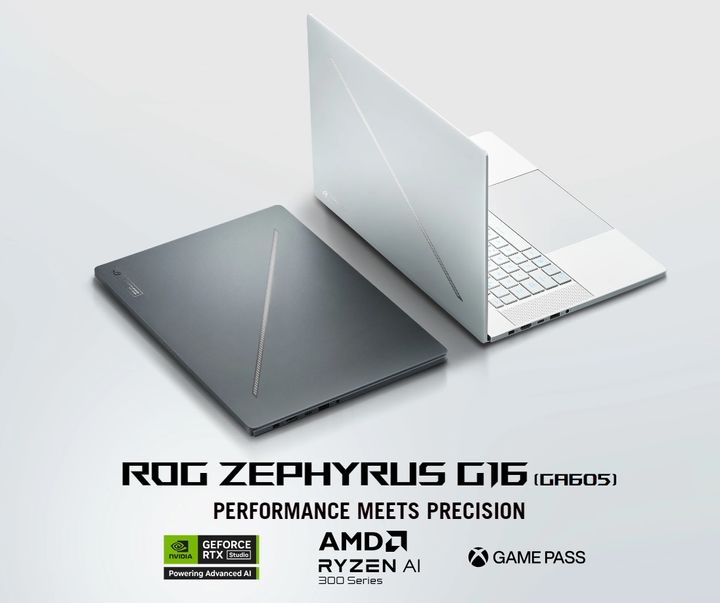 첫 라이젠 탑재 AI PC, ASUS 「ROG Zephyrus G16」 출시