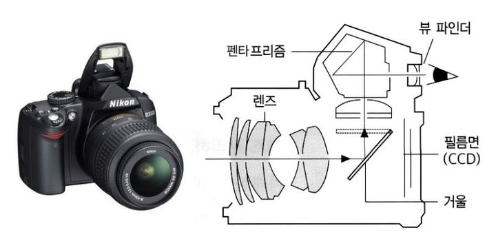 렌즈 교환식 카메라의 구분: SLR, DSLR과 미러리스(1)